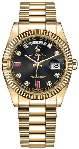 replique Montre Automatique Rolex Day-Date 36 Gold 118238