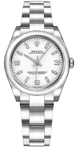 replique Montre Automatique Rolex Oyster Perpetual 31 Cadran Blanc 177200