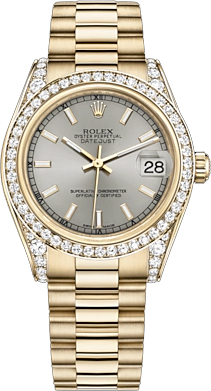 replique Montre Femme Rolex Datejust 31 Cadran Argent 178158