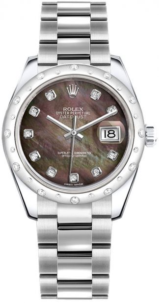 replique Montre Femme Rolex Datejust 31 Cadran Nacre Noire 178344