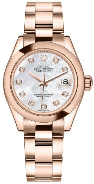 replique Montre Femme Rolex Datejust 31 Nacre Blanche 278245