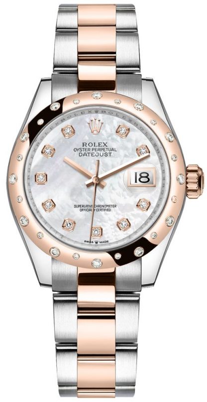 replique Montre Femme Rolex Datejust 31 Nacre Diamants 278341RBR