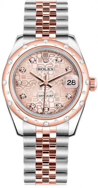 replique Montre Femme Rolex Datejust 31 Pink Diamond Jubilee 178341