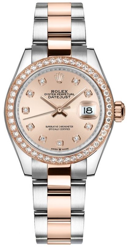 replique Montre Femme Rolex Datejust 31 Rose Diamonds 278381RBR