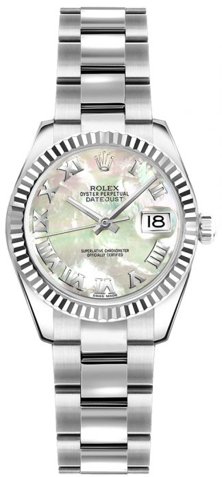 replique Montre Femme Rolex Lady-Datejust 26 Pearl 179174