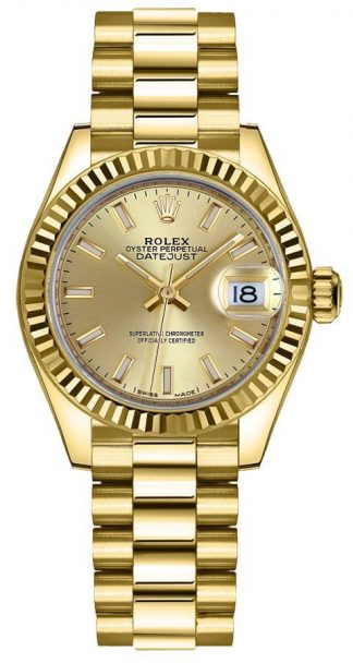 replique Montre Femme Rolex Lady-Datejust 28 Index Hour Markers 279178