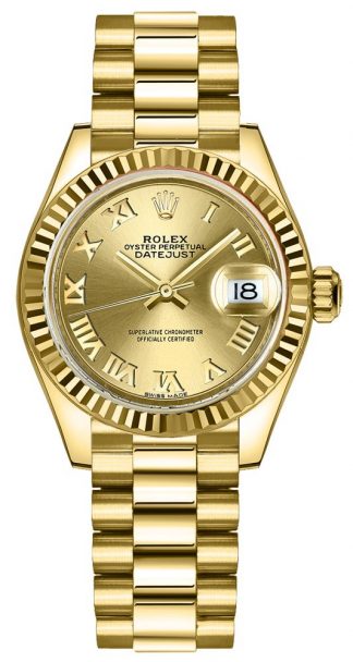 replique Montre Femme Rolex Lady-Datejust 28 President Bracelet 279178