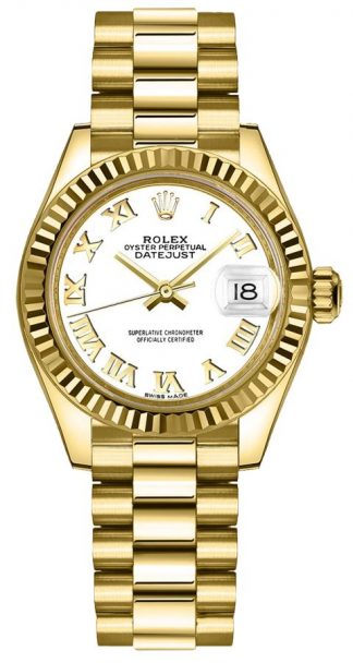 replique Montre Femme Rolex Lady-Datejust 28 President Bracelet 279178