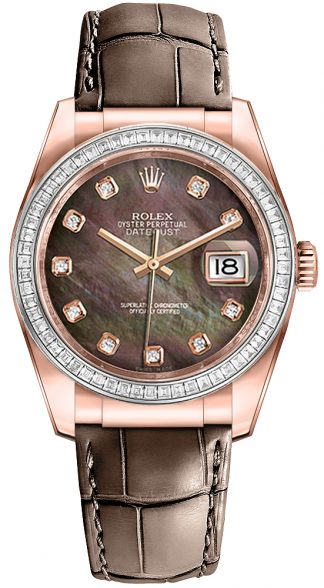 replique Montre Homme Rolex Datejust 36 Diamond Bezel 116185