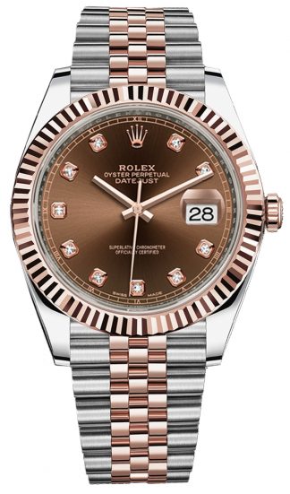 replique Montre Homme Rolex Datejust 41 Diamond Dial 126331