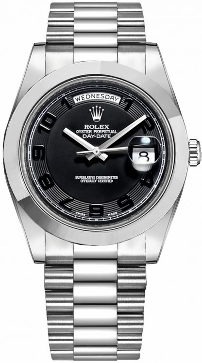 replique Montre Homme Rolex Day-Date 41 Platine 218206