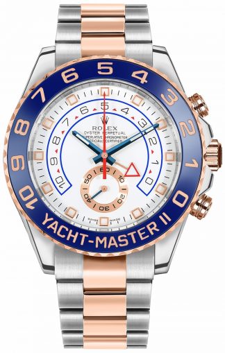 replique Montre Homme Rolex Yacht-Master II Oystersteel & Everose Gold 44mm 116681