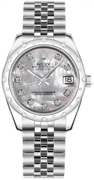 replique Montre Rolex Datejust 31 Mother of Pearl Diamond Jubilee 178344