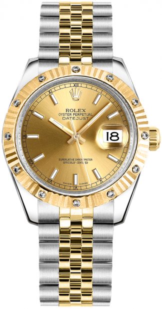 replique Montre Rolex Datejust 31 Two Tone pour femme 178313