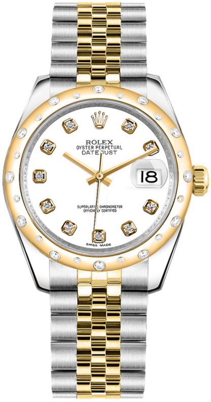 replique Montre Rolex Datejust 31 cadran blanc 178343