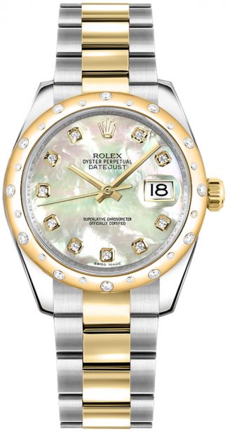 replique Montre Rolex Datejust 31 en nacre et diamant 178343