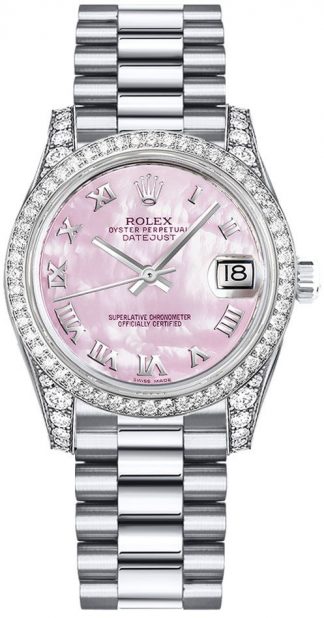 replique Montre Rolex Datejust 31 rose nacre 178159