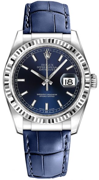 replique Montre Rolex Datejust 36 Blue 116139