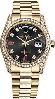 replique Montre Rolex Day-Date 36 Luxury Gold 118388