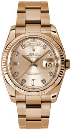 replique Montre Rolex Day-Date 36 en or 118235