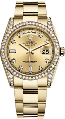 replique Montre Rolex Day-Date 36 en or 118388