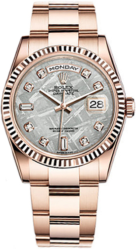 replique Montre Rolex Day-Date 36 en or massif 118235