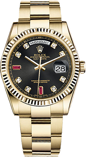 replique Montre Rolex Day-Date 36 en or massif 118238