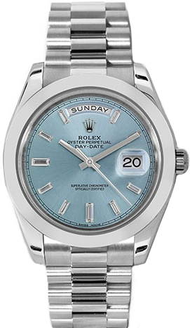 replique Montre Rolex Day-Date 40 Platine 228206