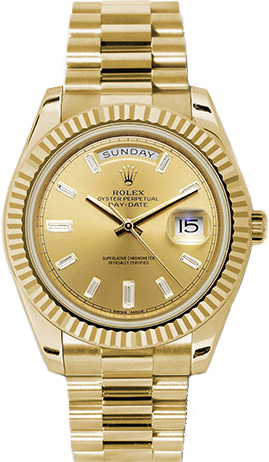 replique Montre Rolex Day-Date 40 en or massif 228238