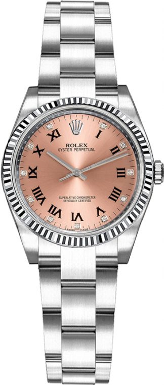 replique Montre Rolex Oyster Perpetual 26 Pink Diamond 176234