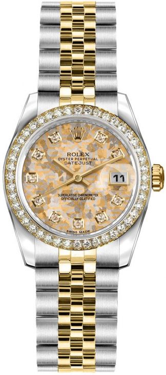 replique Montre bracelet Rolex Lady-Datejust 26 Diamond Jubilee 179383