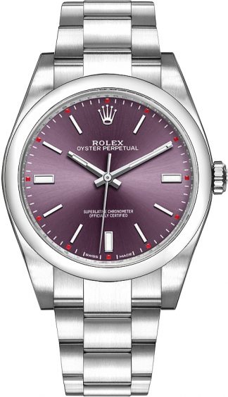 replique Montre de luxe Rolex Oyster Perpetual 39 pour homme 114300