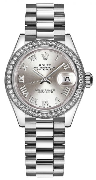 replique Montre de luxe pour femme Rolex Lady-Datejust 28 279136RBR