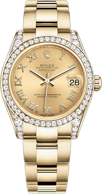 replique Montre femme Rolex Datejust 31 Diamond 178158