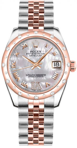 replique Montre femme Rolex Datejust 31 Diamond 178341