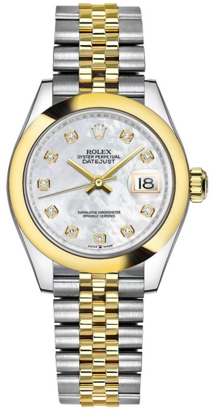 replique Montre femme Rolex Datejust 31 Diamond Hour Markers 278243