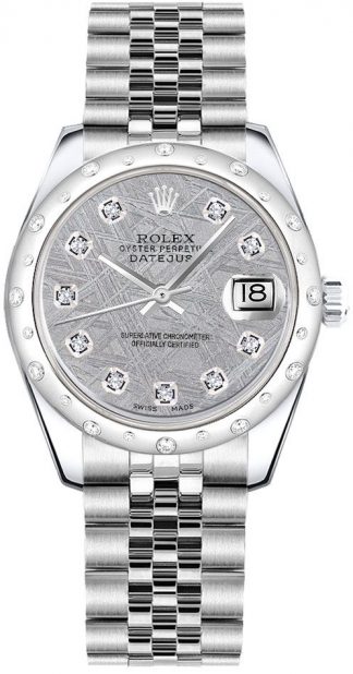 replique Montre femme Rolex Datejust 31 Meteorite Dial 178344