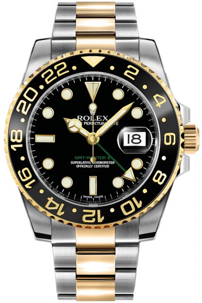 replique Montre homme Rolex GMT-Master II noire 116713