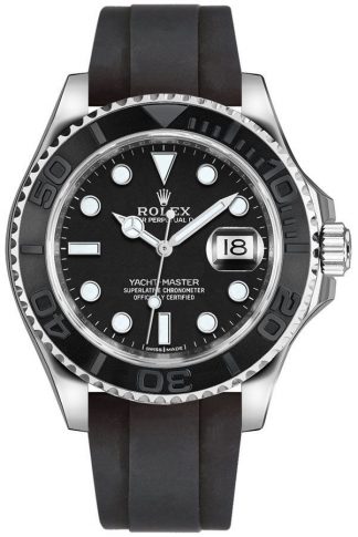 replique Montre pour homme Rolex Yacht-Master 42 en or blanc 226659