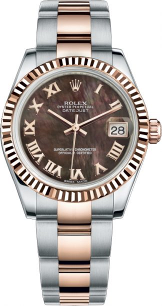 replique Rolex Datejust 31 18k Gold & Steel Watch 178271