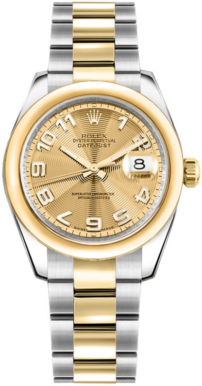 replique Rolex Datejust 31 Champagne Dial Montre 178243