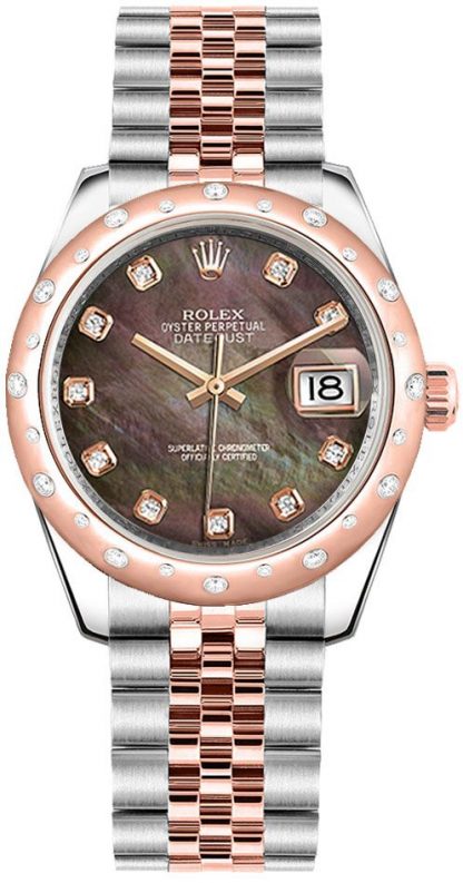 replique Rolex Datejust 31 Montre de luxe en acier et or 178341