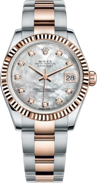 replique Rolex Datejust 31 Mother of Pearl Dial Watch 178271