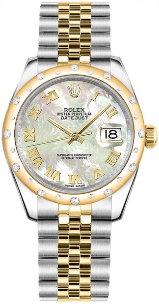 replique Rolex Datejust 31 Nacre romaine Montre 178343