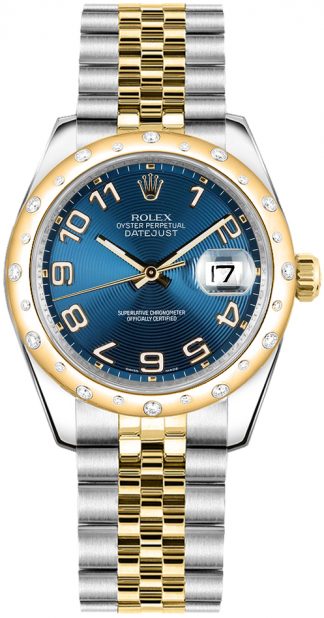 replique Rolex Datejust 31 cadran bleu 178343