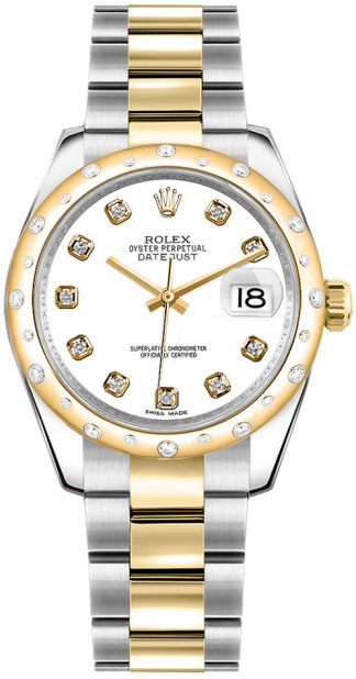 replique Rolex Datejust 31 cadran diamant blanc 178343