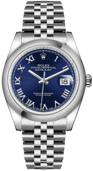 replique Rolex Datejust 36 cadran bleu Montre 116200