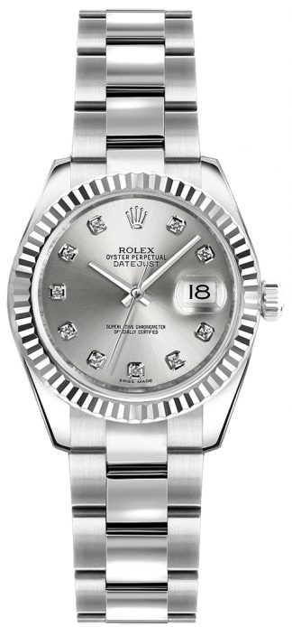 replique Rolex Lady-Datejust 26 Diamond Watch 179174