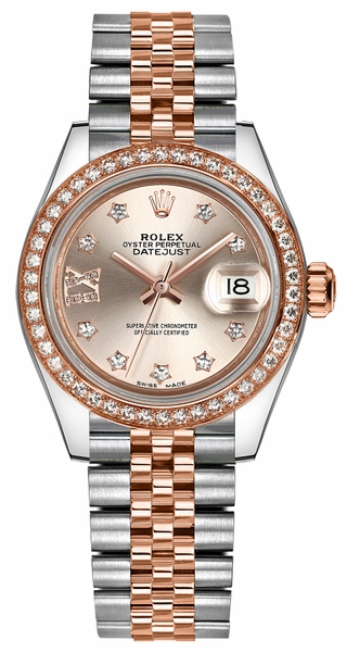 replique Rolex Lady-Datejust 28 Diamond Women's Watch 279381RBR